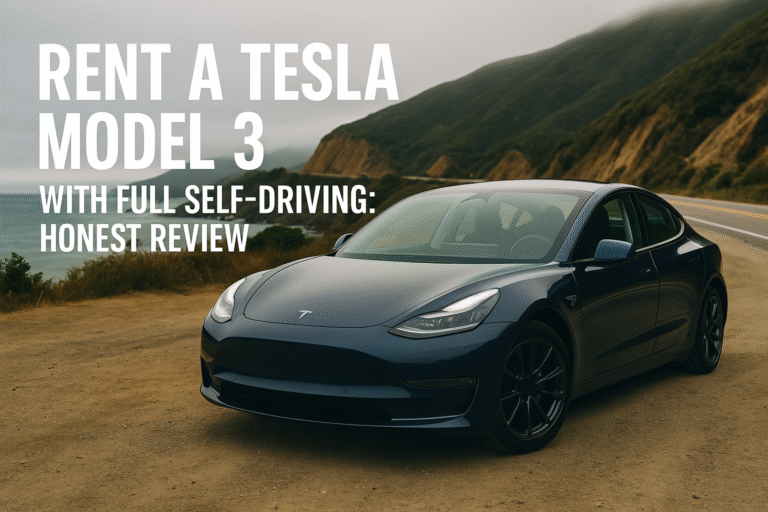 Rent a Tesla Model 3 with Full Self-Driving: Honest Review – Eco Drive ...