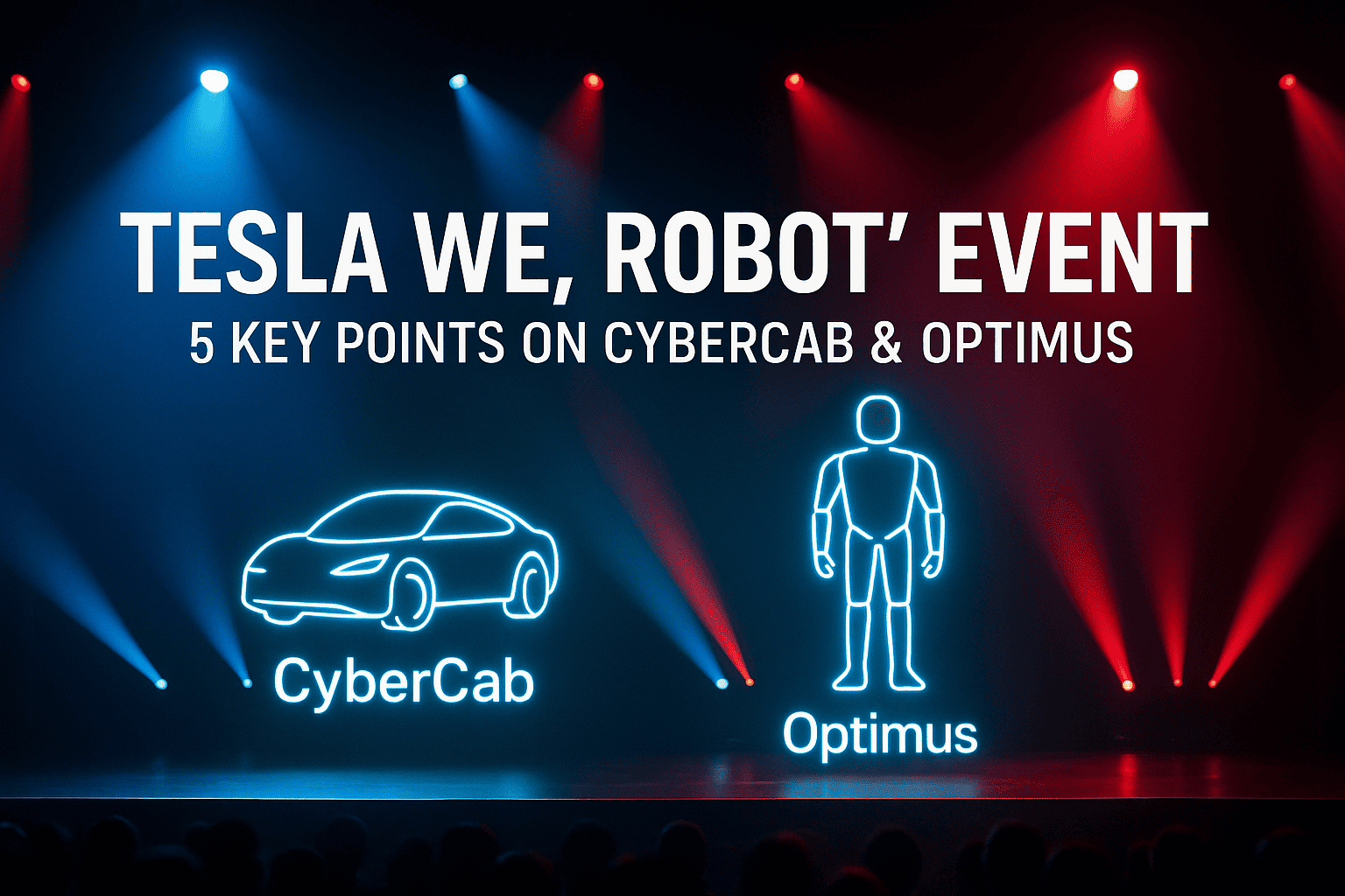 Tesla 'We, Robot' Event: 5 Key Points on CyberCab & Optimus