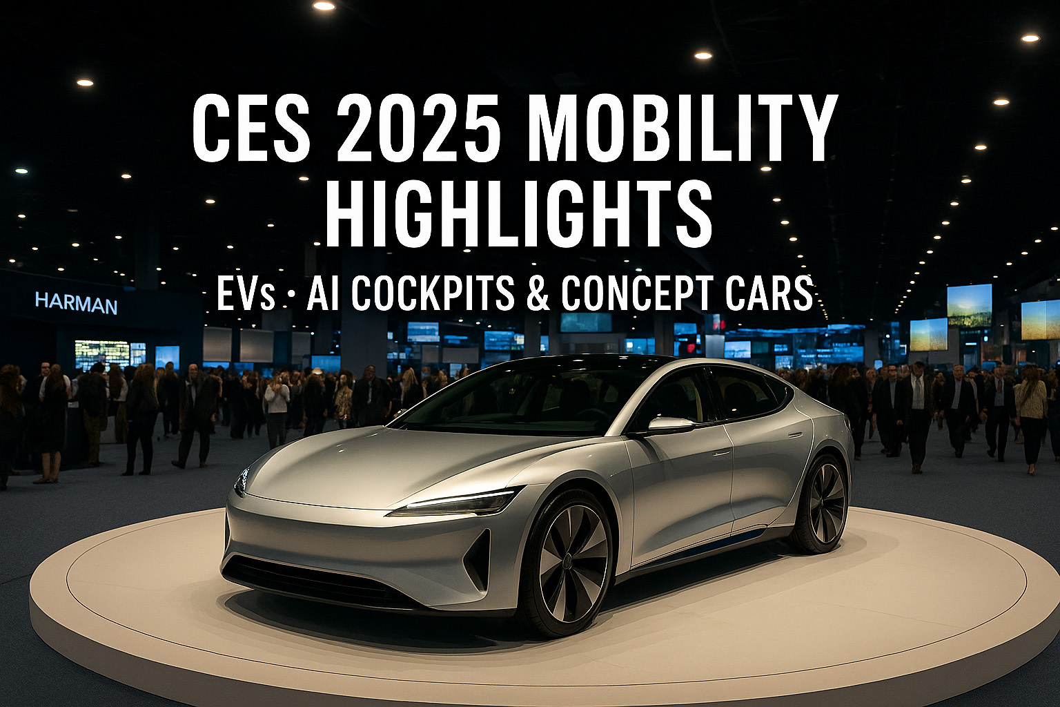 CES 2025 Mobility Highlights EVs, AI Cockpits & Concept Cars