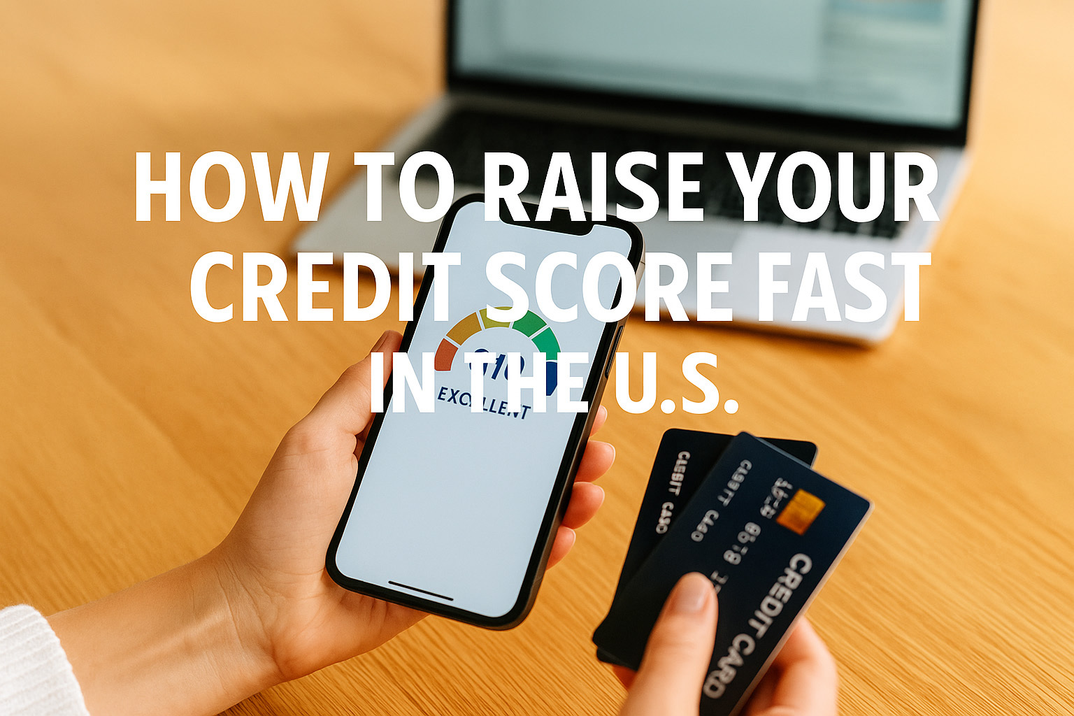 How to Raise Your Credit Score Fast in the U.S.