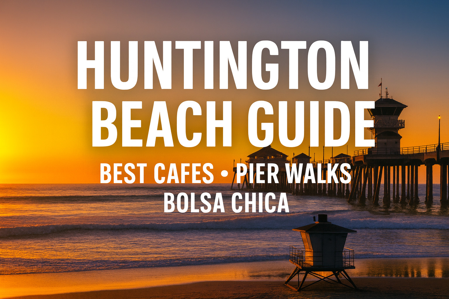 Huntington Beach Guide: Best Cafes, Pier Walks & Bolsa Chica