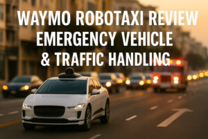 Waymo Robotaxi Review Emergency Vehicle & Traffic Handling