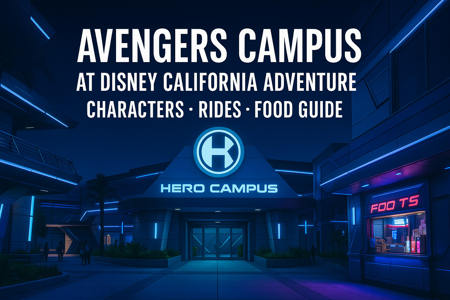 Avengers Campus at Disney California Adventure Characters, Rides & Food Guide