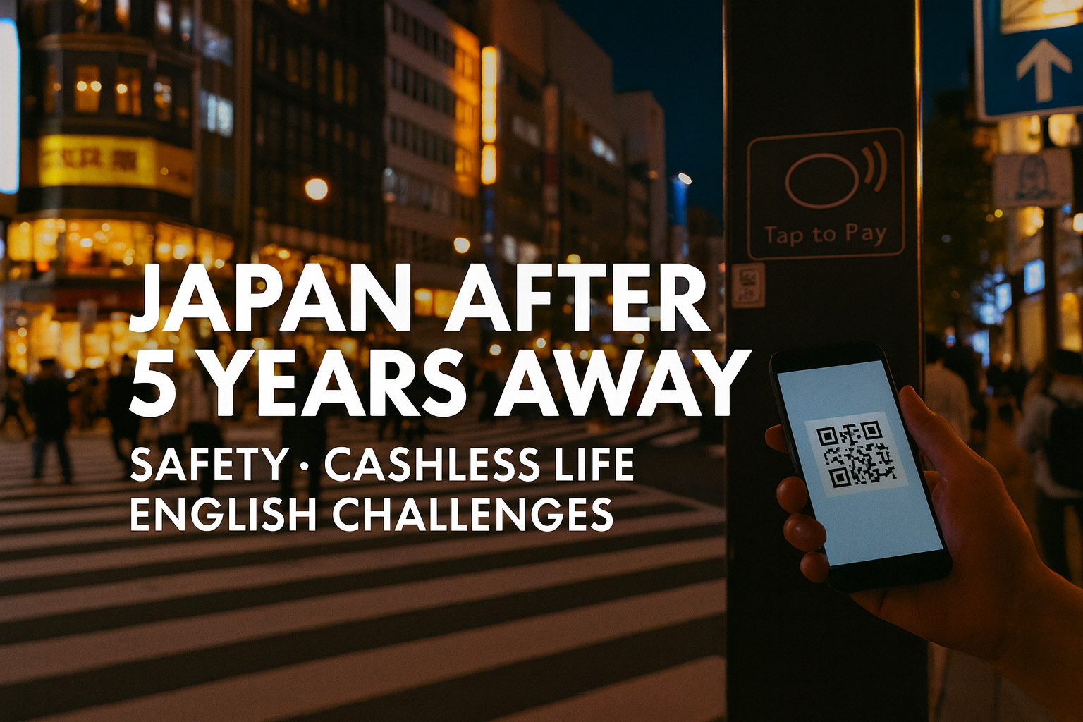 Japan After 5 Years Away Safety, Cashless Life and English Challenges