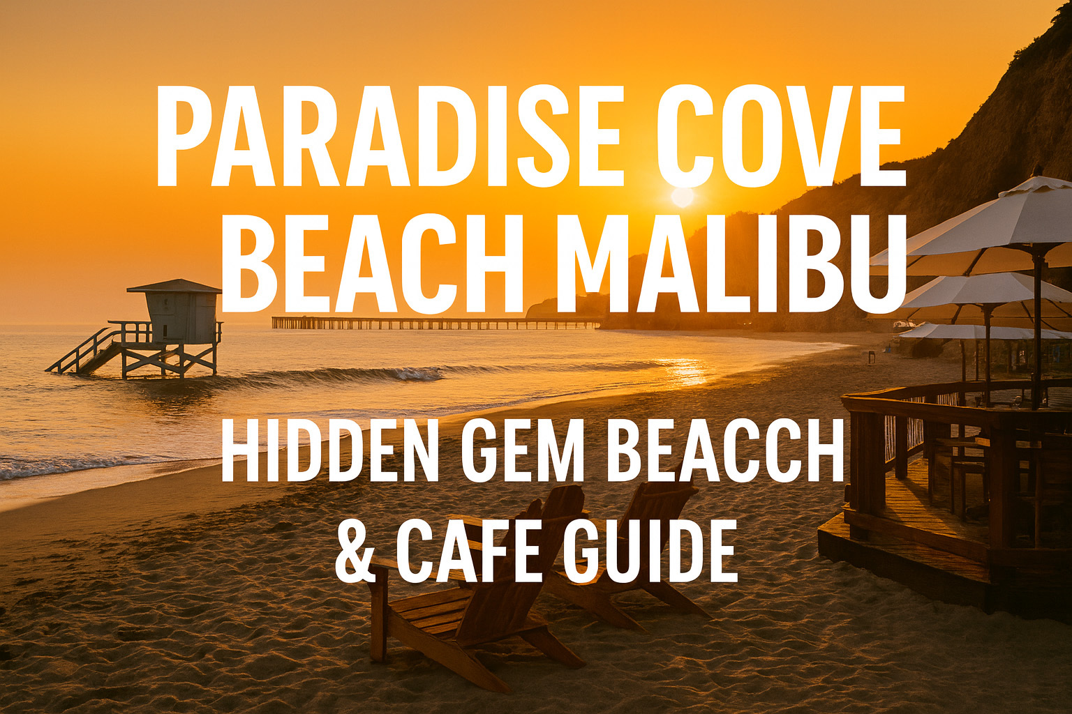 Paradise Cove Beach Malibu Hidden Gem Beach & Cafe Guide