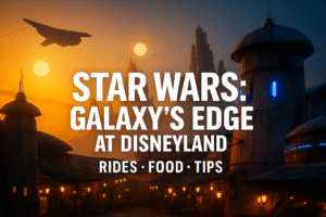 Star Wars Galaxy’s Edge at Disneyland Rides, Food, Tips