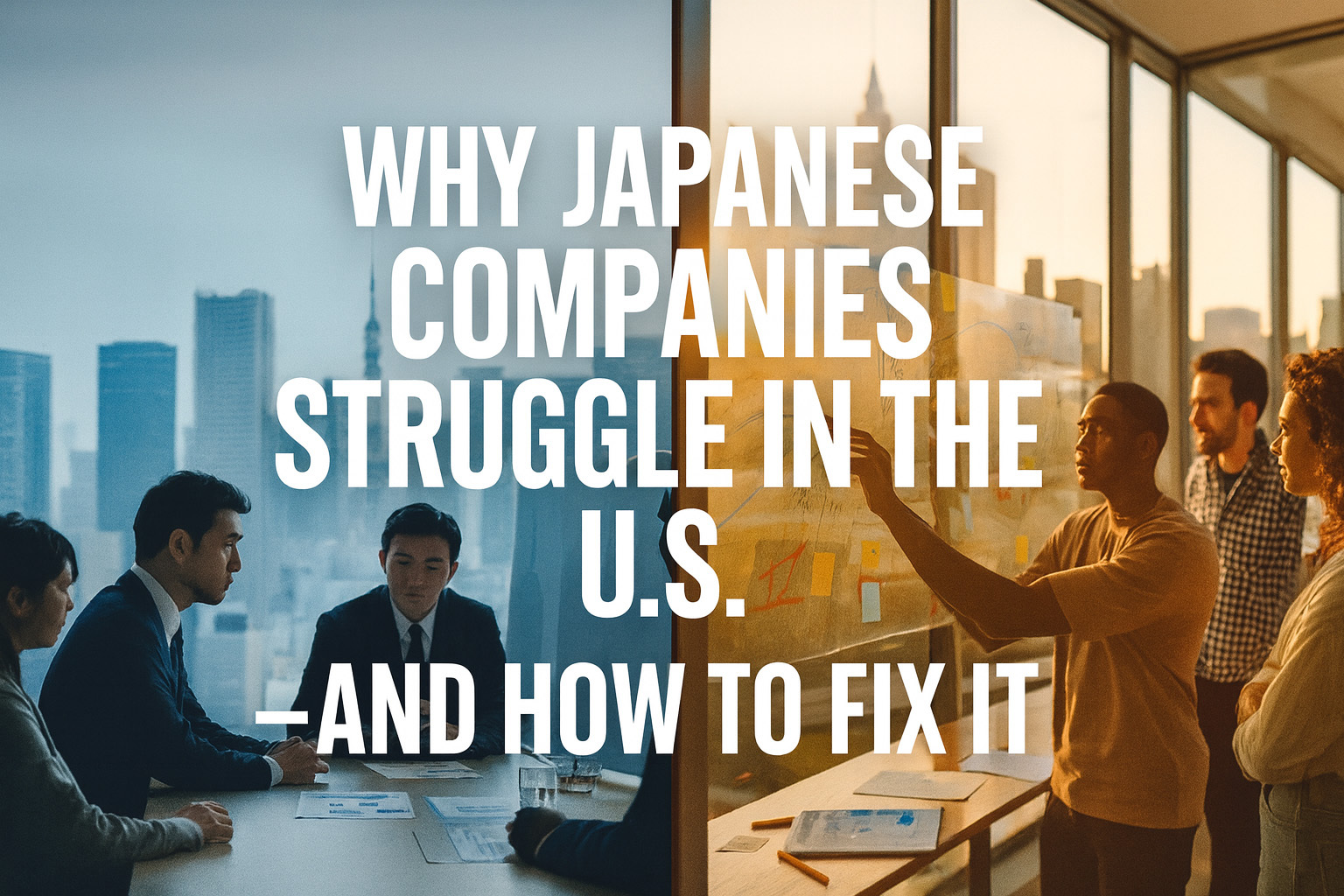 Why Japanese Companies Struggle in the U.S.—and How to Fix It