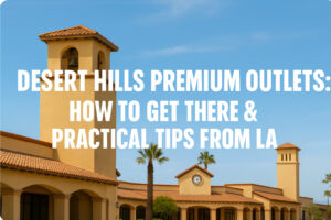 Desert Hills Premium Outlets: How to Get There & Practical Tips from LA