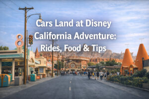 Cars Land at Disney California Adventure Rides, Food & Tips