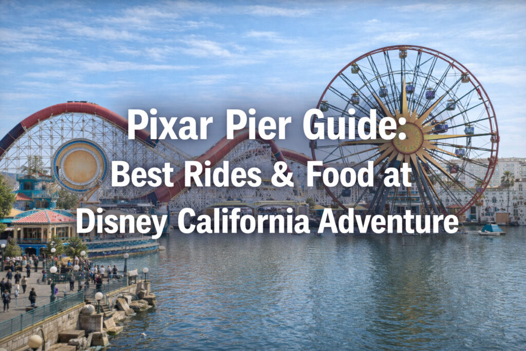 Pixar Pier Guide Best Rides & Food at Disney California Adventure