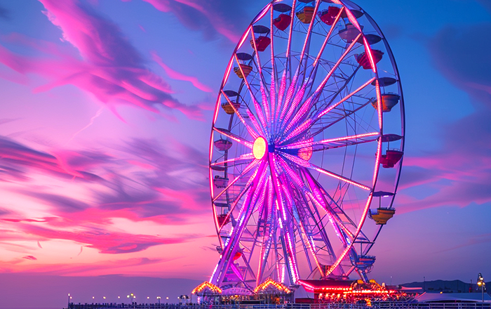 Santa Monica Pier Ferris wheel