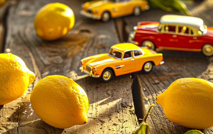 Selling lemons at a car dealership?